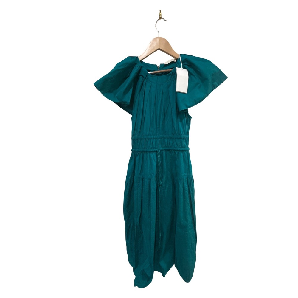 Ulla Johnson Darlene dress in Verdigris Size 4 - Picture 8 of 9